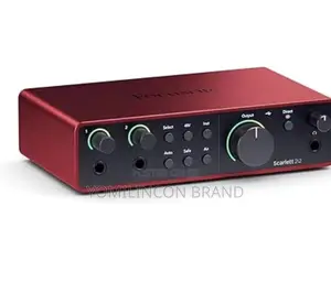 Focusrite Scarlett 2i2 4th Gen Usb Audio Interface for Recording,