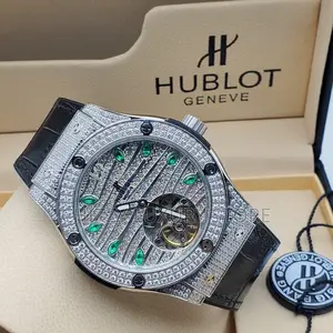 Hublot Quality Luxury Men Chronograph Automatic Engine Wristwatch