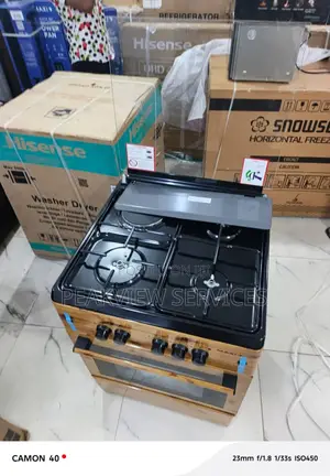 Maxi 60x60 Gas/Electric Cooker – Easy to Clean