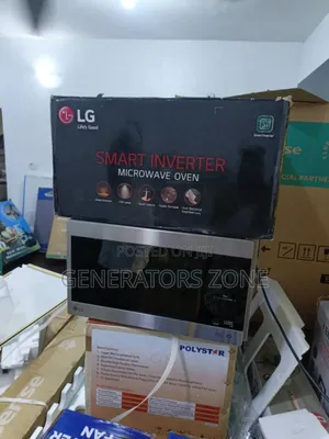 25l Ms2595cis Lg Smart Microwave – Easy Clean Interior