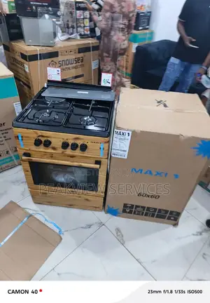 Maxi 60x60 Gas/Electric Cooker – Premium Build