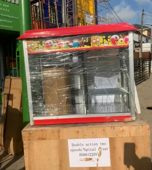 Imported Popcorn and Warmer Machine.