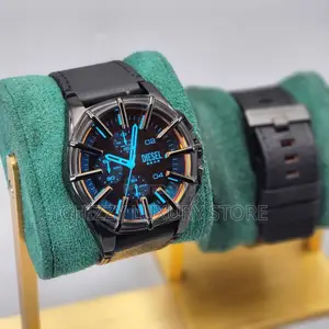 Diesel Quality Luxury Men Genuine Leather Wristwatch