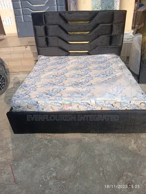 Executive Bed Frame and Mattress 6x6ft