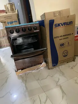Free Standing 4 Burner Gas Cooker With Oven-GCS-4g/Ms500z-P