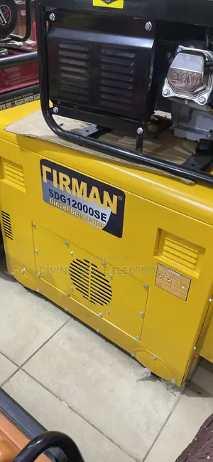 10kva Firman Soundproof Diesel Generator Sdg12000se