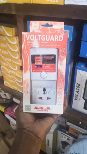Pure-Uk Voltguard Tv/Fridge Guard – 13a Surge Voltage Protection
