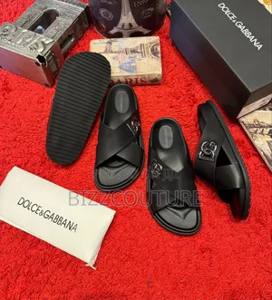 Original Dolce Gabbana Slippers Available in Store