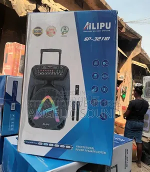 Ailipu 12 Inches Front Control Public Address System