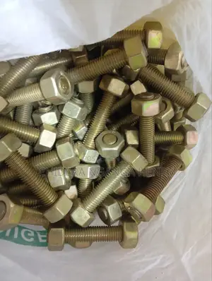 5/8 Stud Bolt Cardium Plated