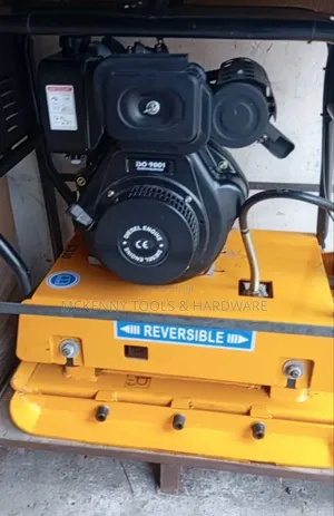 C330 Reversible Plate Compactor Powered By A Diesel Engine.