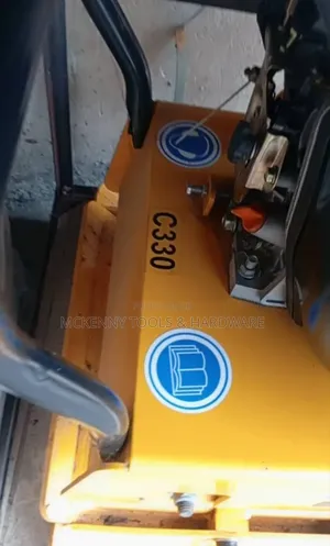 C330 Reversible Plate Compactor Powered By A Diesel Engine.