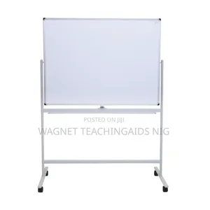 Double Sided Whiteboard With Reversable Stand On Wheels