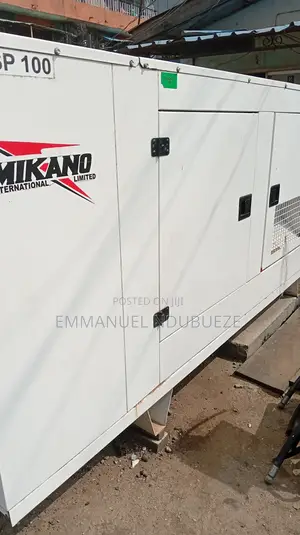 100kva First Grade Fairly Used Mikano Soundproof Generator
