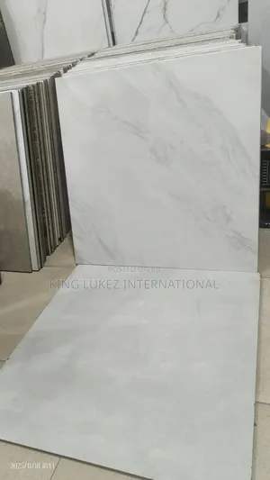 Glossy and Matt Tile Grey Combo for Wall and Floor.