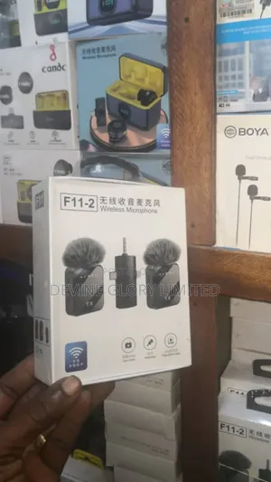F11-2 Dual Wireless Microphone System – Professional Audio Kit