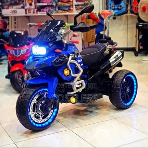 Children's Three-Wheeled Electric Ride-on Motorcycle
