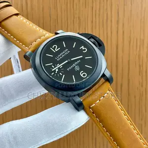 Panerai Luminor Quality Luxury Men Genuine Leather Wristwatch