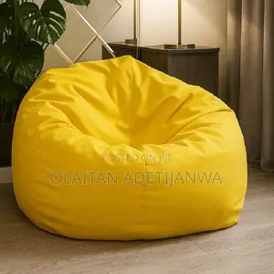 Frameless Luxury Matte Beanbag Sofa Adjustable and Removable Cover