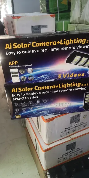 Solar Street Light With Camera