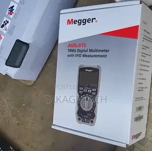 Megger Avo415 Heavy-Duty Industrial TRMS Digital Multimeter With VFD