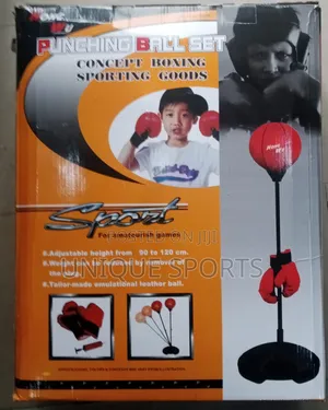 Kids Adjustable Punching Ball Boxing Set