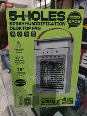 Remax Zf08 Spray Humidification Desktop Fan