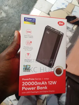 Itel Digital Power Bank 20000mah