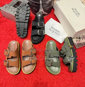 Original Alexander McQueen Slippers Available in Store