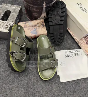 Original Alexander McQueen Slippers Available in Store