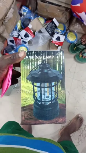 Retro Rechargeable Camping Lantern With Usb