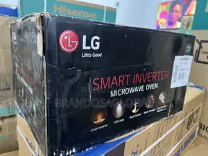 Lg 25l Ms2595cis Inverter Microwave Oven With Fast-Cook Mode