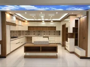 Luxurious Kitchen Cabinet and Marble