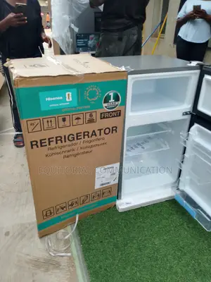 Hisense Small Kitchen Double Door 87l Fridge