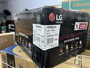 Powerful Lg Ms2595cis 25l Microwave With 1000w Inverter Heating