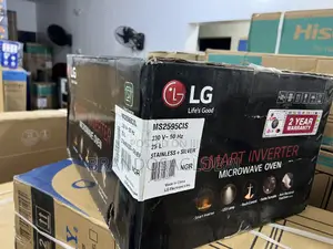 Lg 25l Inverter Microwave Oven Ms2595cis With Responsive Touchpad
