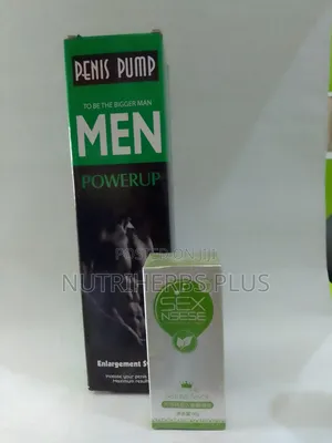 Sex Nsese Water Based Lubricant+ Penis Pump