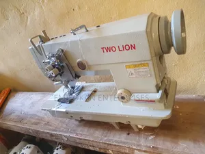 Industrial Two Lion Double Needle Sewing Machine Model T-845