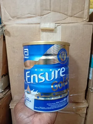 Abbott Ensure Gold Complete Nutrition Milk Powder in Vanilla Flavor.