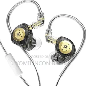 Kz Edx Pro Gaming Earbuds Hifi Deep Bass in Ear Monitors With 1dd,