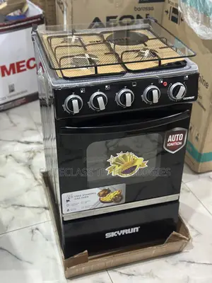 Skyrun GCS-3g1e/X Stainless Style 3+1 Gas Cooker