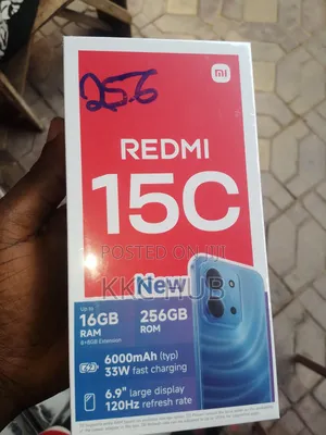New Xiaomi Redmi 15C 4G 256 GB Red