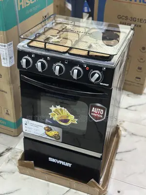 Skyrun Triple Gas Burner + Electric Cooker Plate (Gcs-3g1e/X)