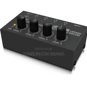 Behringer Microamp Ha400 Ultra-Compact 4 Channel Stereo Headphone