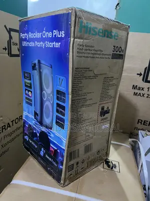 Hisense Aud110hp Party Rocker 300w With Premium Mic Support