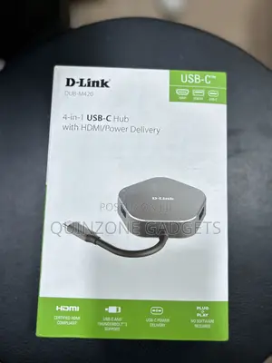 D-Link 4 in 1 Usb-C Hub With Hdmi/Power Delivery