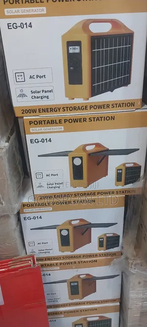 Solar Generator With Panel 200w