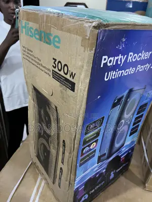Hisense Aud110hp 300w Home Party Rocker With Rich Clarity