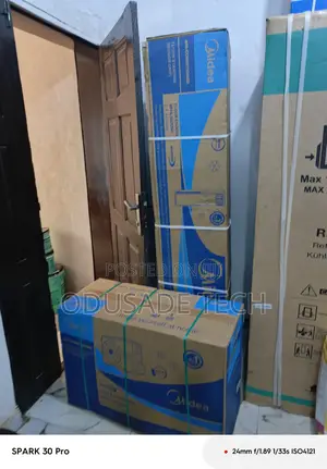 Midea 2hp Standing Inverter Cooling System Complete With Install Items