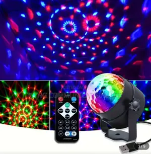 Mini Led Crystal Magic Ball Light Disco Lighting